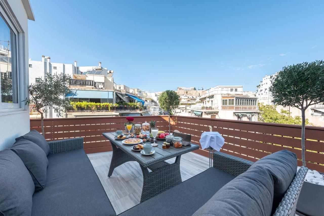 Acropolis Divine Penthouse Atenas Exterior foto