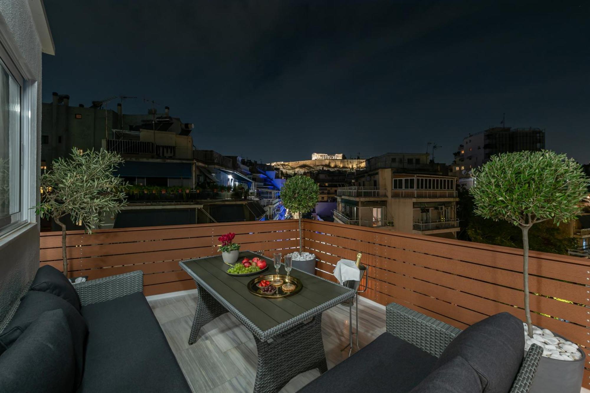 Acropolis Divine Penthouse Atenas Exterior foto